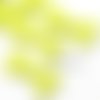 N°02 / jaune soleil pois blanc - noeud papillon, pois plumetis en ruban gros grain, 25 x 15 mm, vendu à l'unité, couture, scrapbooking