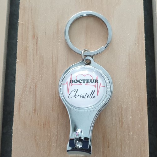 Porte clés docteur, cadeau docteur,