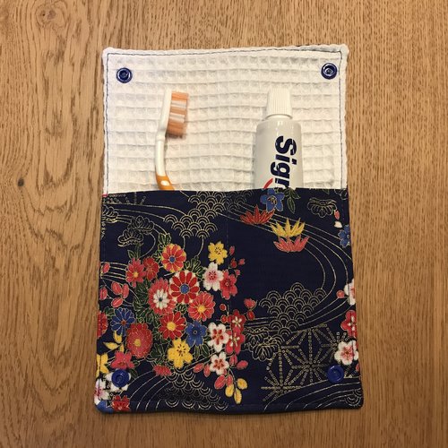 Étui brosse à dents misaki blanc