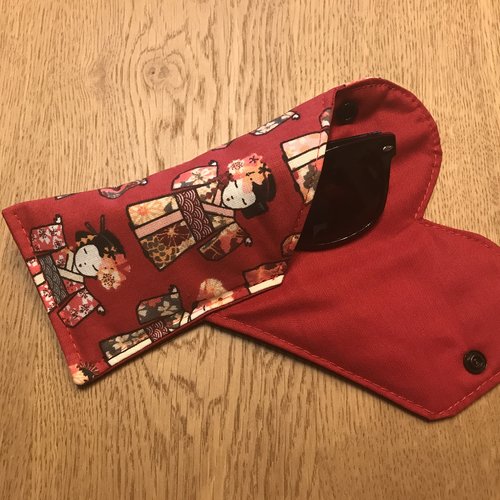 Étui à lunettes geishas