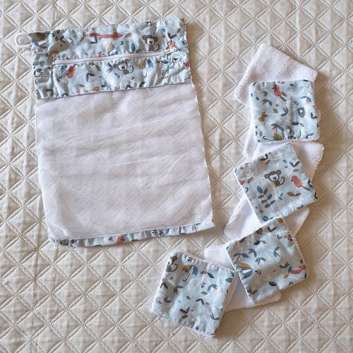 005b - set pour bébé " nid douillet "