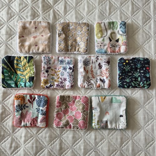 006dl (sse) - lot de 10 lingettes 7x7