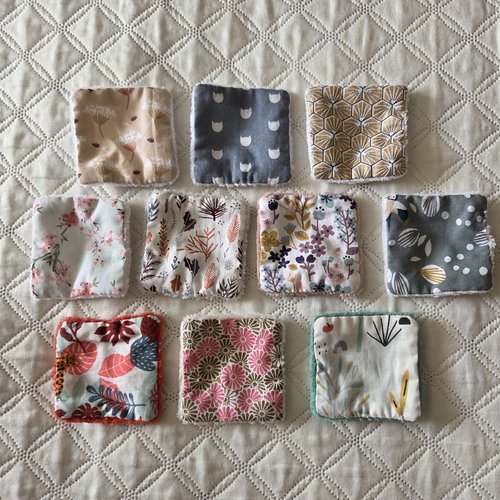 007dl (sse) - lot de 10 lingettes 7x7