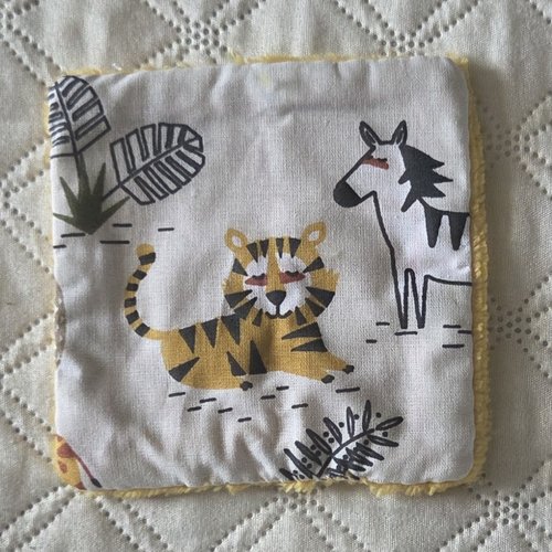 018b (u) - lingette pour bébé " savane "