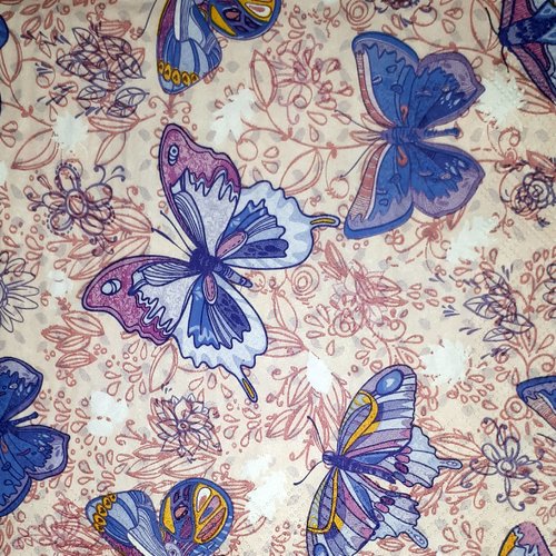 61 "serviette en papier" papillons & harmony