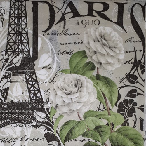 130 "serviette en papier" paris 1900
