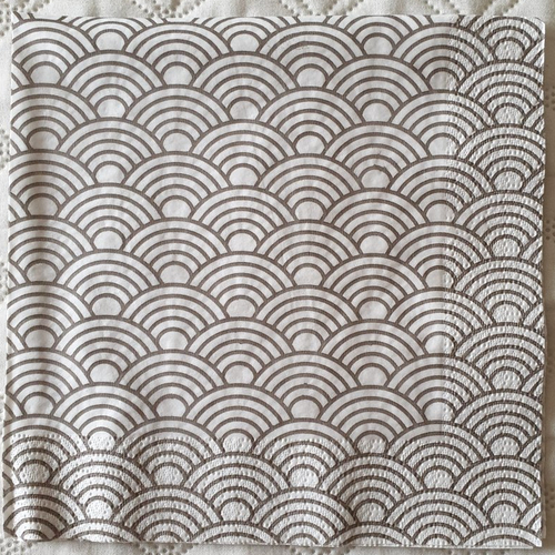 467 "serviette en papier "soleil en écho"