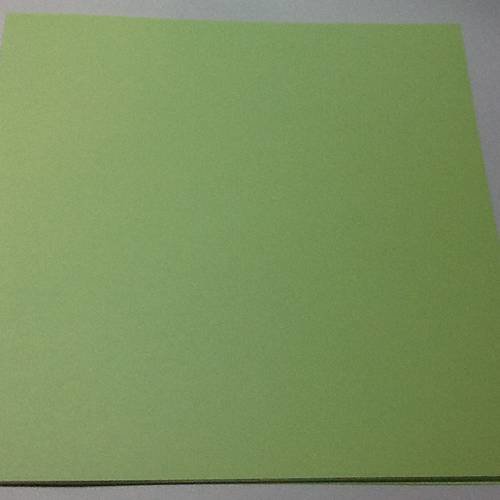 20 papier à plier 16x16 cm vert 