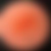 Éventail 30,5 cm de diametre orange pastel 