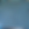 Couverture spirale plaid au crochet bleu blanc turquoise et noir
