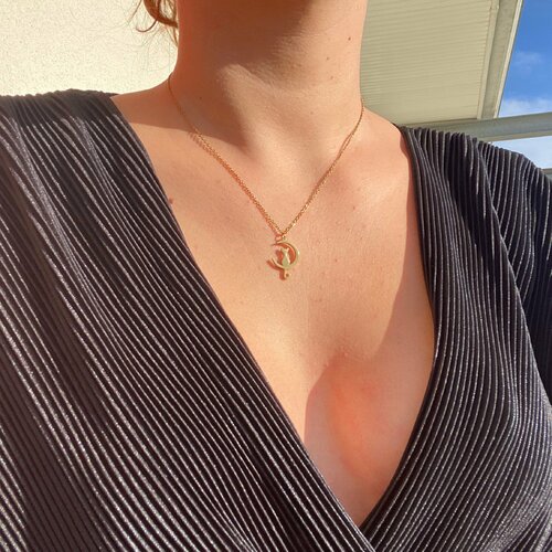 Chat lune collier de couleur or cadeau de noël pour ses cadeaux uniques pour les femmes