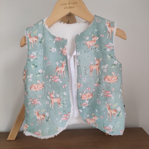 Gilet de berger taille 3 ans