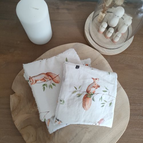 Lingettes réutilisables