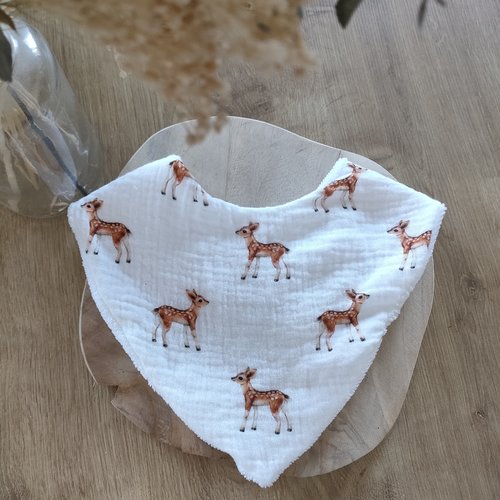 Bavoir bandana pour bébé