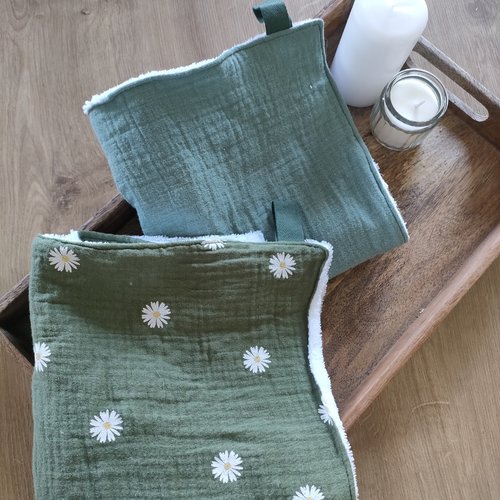 Essuie mains en tissu