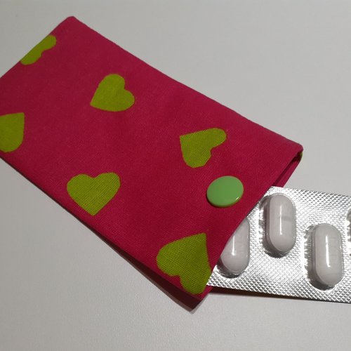 Etui multi usage pochette médicaments aérosol pilule brossette fil dentaire brossette rouge à lèvre carte transport ilona