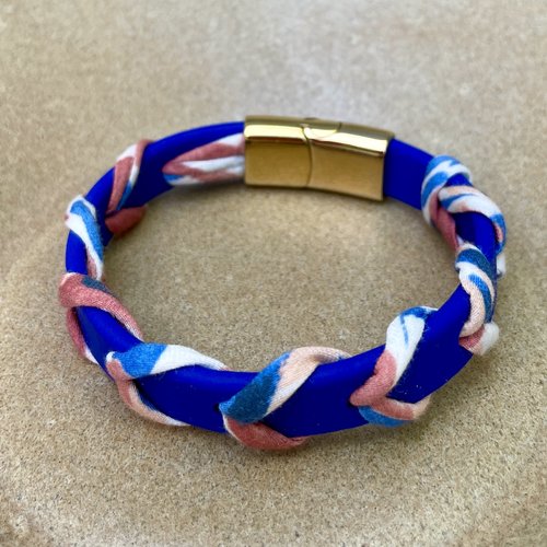 Bracelet artisanal vegan - idée cadeau femme - fait main en france