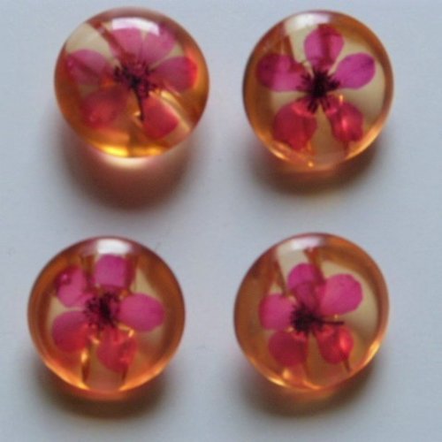 Boutons couture fleurs éternelles