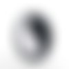Grand ecusson thermocollant yin yang 9,5 cm