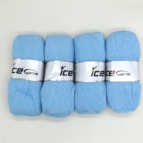 Pelotes ice yarns bleu clair( 4 x 100 gr )
