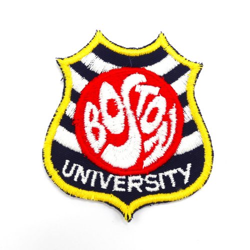 *ecusson patch thermocollant boston university*