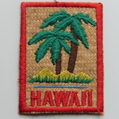 Ecusson à coudre hawaïï