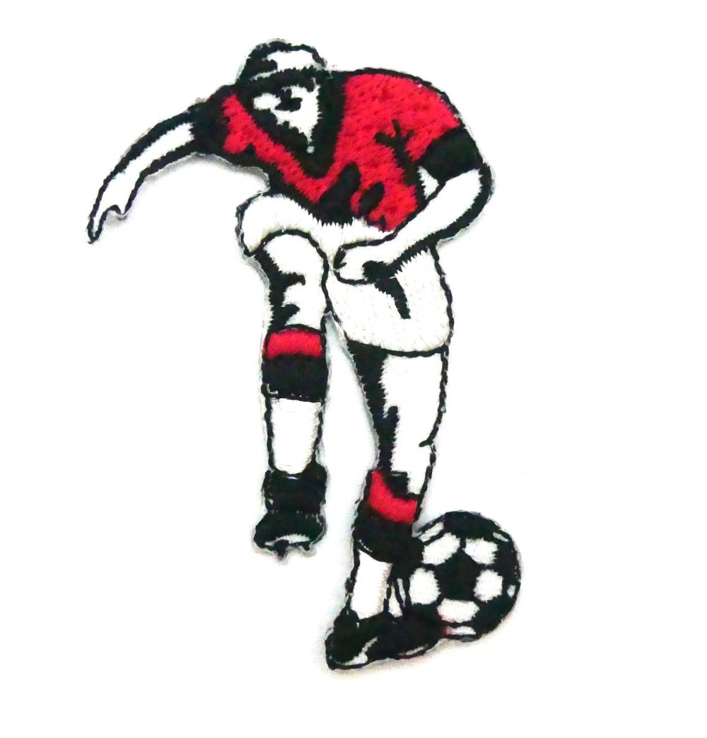 Patch Ecusson Thermocollant Petit Ballon de Foot Football 3 x 3 cm