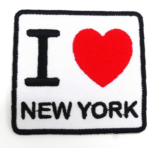 Ecusson patch i love new york