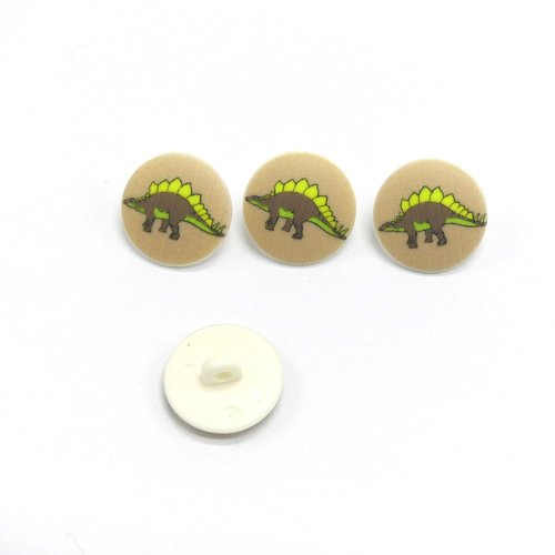 4 boutons dinausaure 15 mm  prym