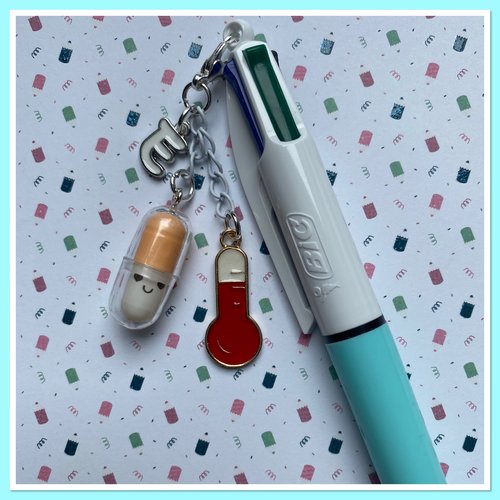 Stylo bic 4 couleurs emilie