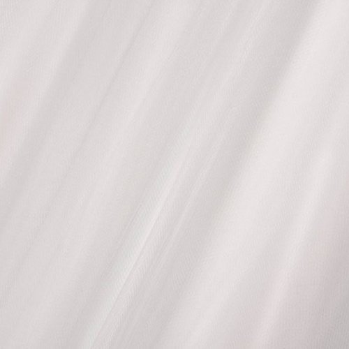 Tulle souple blanc casse mariage grande largeur 300 cm au mètre robe jupe tutu déco