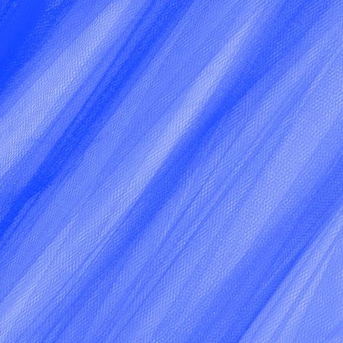 Tulle souple bleu azur largeur 300 au metre
