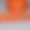 10 mm - passepoil coton orange flamme au mètre