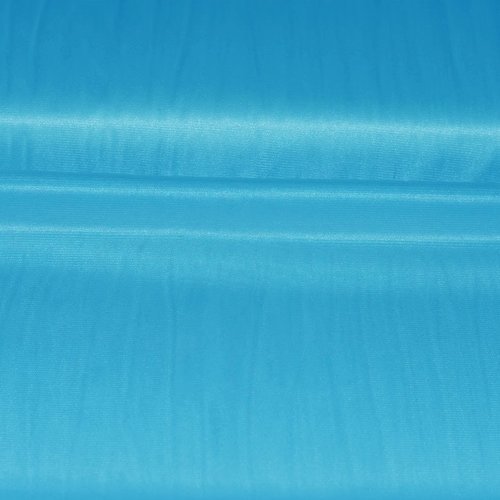 Doublure maille elastique polyamide turquoise au metre