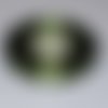 Ruban de satin 25 mm - vert olive - bobine de 27 mètres