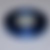 Ruban de satin 25 mm - bleu nuit - bobine de 27 mètres