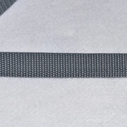 Sangle 20 mm - gris - polypropylene - coupe au mètre - qualité extra