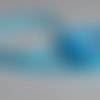 Ruban de satin 12 mm - turquoise - bobine de 27 mètres