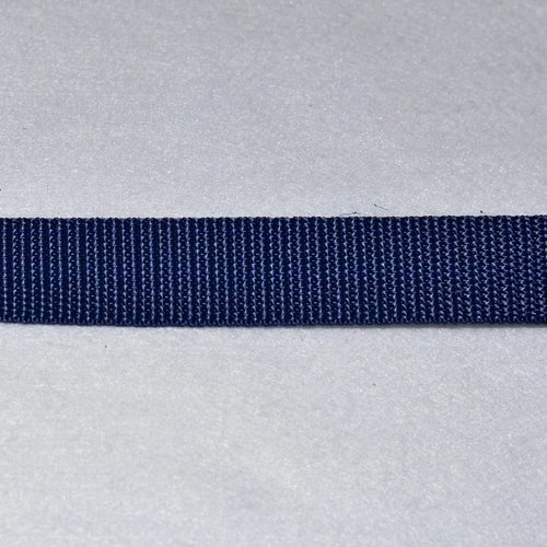 Sangle 25 mm - bleu marine - polypropylene - coupe au mètre - qualité extra