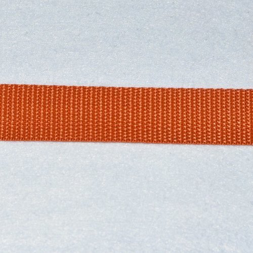 Sangle 25 mm - rouille - polypropylene - coupe au mètre - qualité
