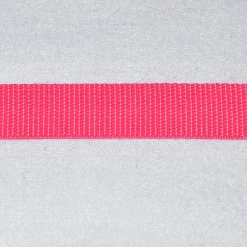 Sangle 40 mm - rose bonbon - polypropylene - coupe au mètre - qualité extra