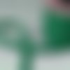 Biais coton vert gazon largeur 18 mm – coupe au mètre