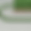 Passepoil satin - 11 mm -  vert amande, au mètre