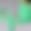 Biais coton vert lagon largeur 18 mm – coupe au mètre