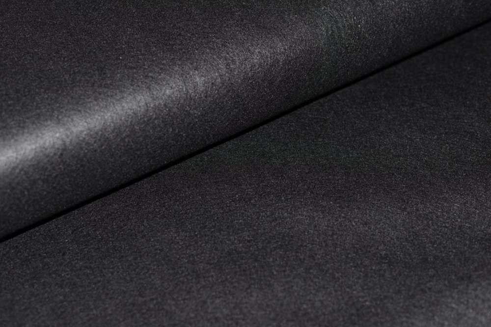Feutrine Noire - Plaque de feutrine épaisseur 3mm - 25cm x 30cm