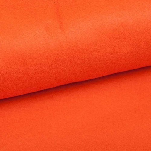 Feutrine orange au mètre à la coupe - largeur 180cm - longueur à la coupe par 20cm
