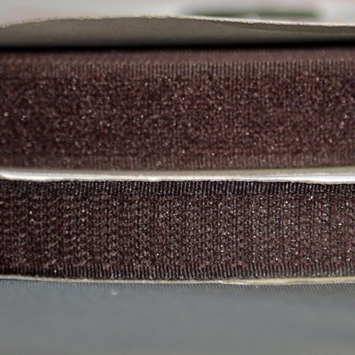 1 metre de ruban bande velcro ou scratch agrippant à coudre - noir - 20 mm  - Un grand marché