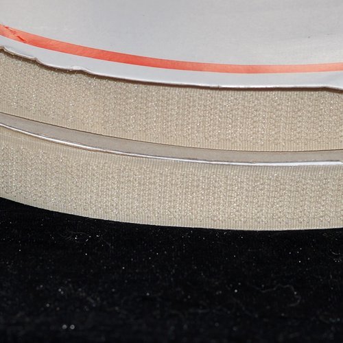 40mm Bande Auto Aggripante BLANC Scratch à Coudre coupe au mètre.