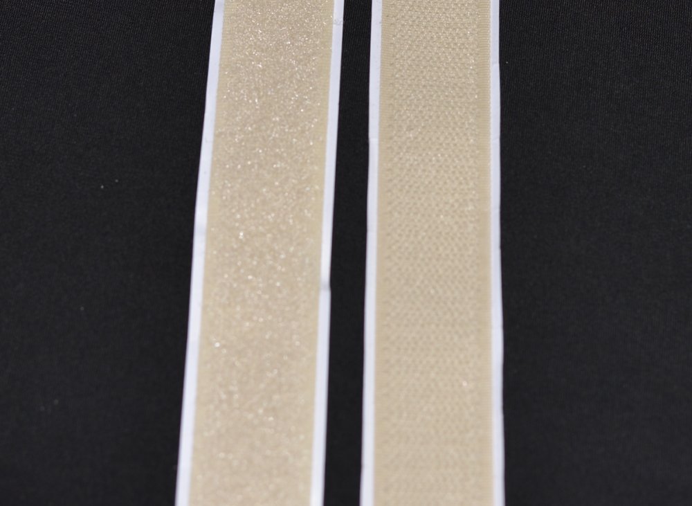 16mm crochet et boucle adhésif velcro collante bande 100/% nylon