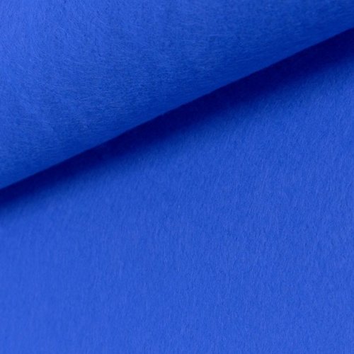 Feutrine bleu royal au mètre à la coupe - largeur 180cm - longueur à la coupe par 20 cms